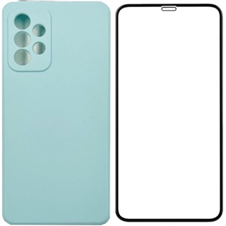 Kit Pelicula 3D Capa Silicone Veludo Compativel A52 A52S em Oferta na Shopee