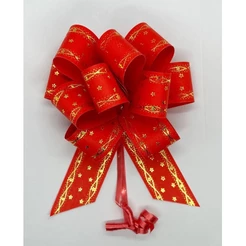 Laços Prontos Para Presente e Embalagem Flor Grande 10 Unidades - COMPRE MAIS E PAGUE MENOS (Laço de Papel)