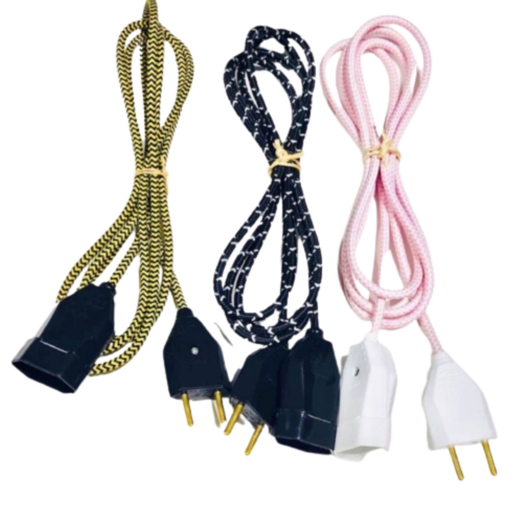 Extensão de 2 metros retrô em Oferta na Shopee