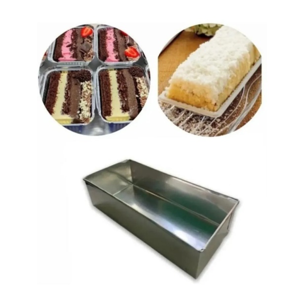 Forma Para Bolo Perfeito Super Fatia / Slice Cake 30x10x10cm