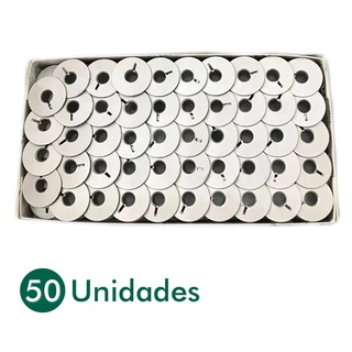 Bobina Carretilhas Baixa Máquina Reta Industrial 50 Peças