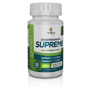 Detox Supreme Green 30 Capsulas Emagrecedor