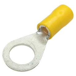 TERMINAL OLHAL ANEL ISOLADO 4,0 A 6,0MM² M8 AMARELA 10 UNID