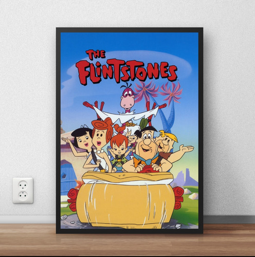 Quadro Decorativo Os Flintstones Desenho P6327