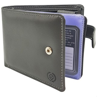 Carteira Masculina De Couro Legítimo ref.720 + Ganhe Um Chaveiro ⭐Ganhe um chaveiro⭐ em Oferta na Shopee