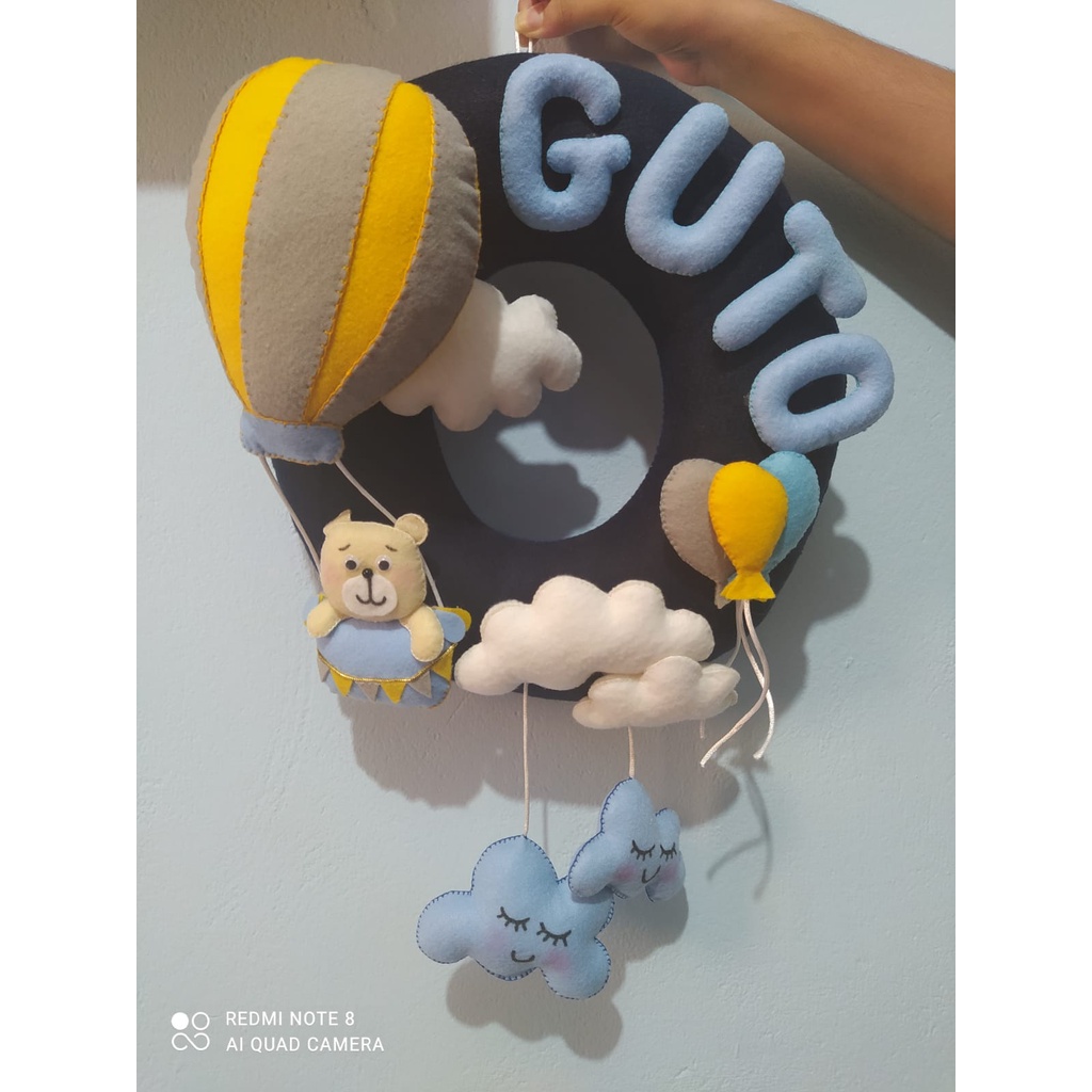 Guirlanda porta-maternidade