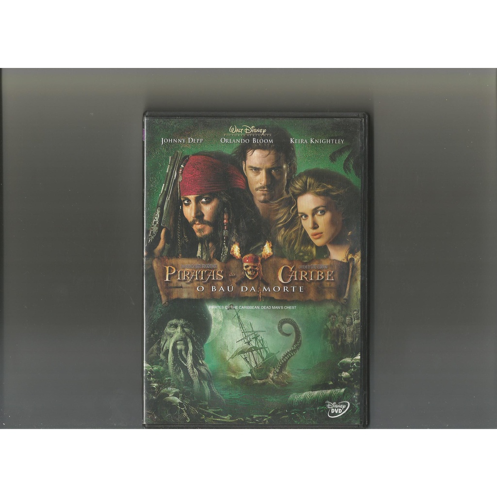 Dvd * Piratas Do Caribe O Baú Da Morte *  - Johnny Depp - USADO