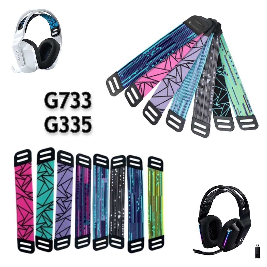 HeadBand Tira Arco Faixa Tecido Logitech G733 G335