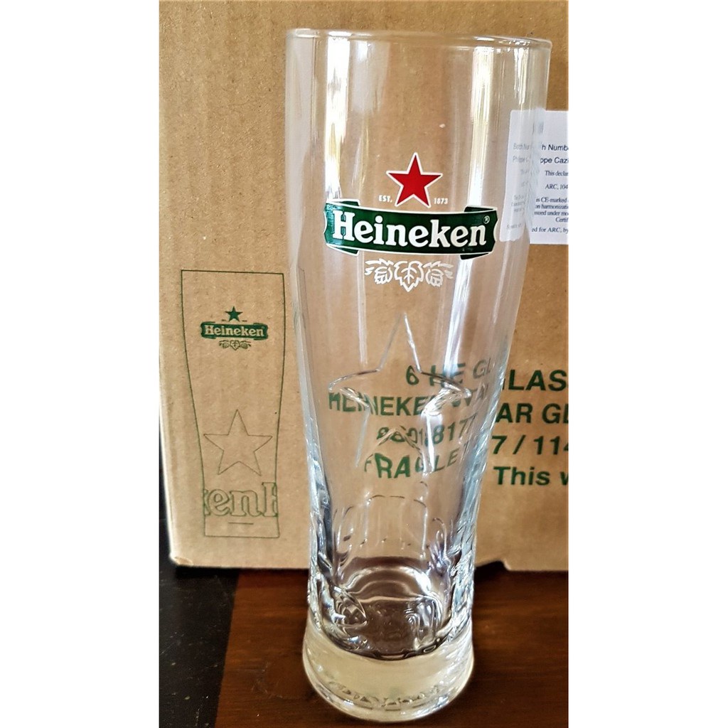 Copo Tulipa Heineken Ml Kit Unid Alto Relevo Shopee Brasil