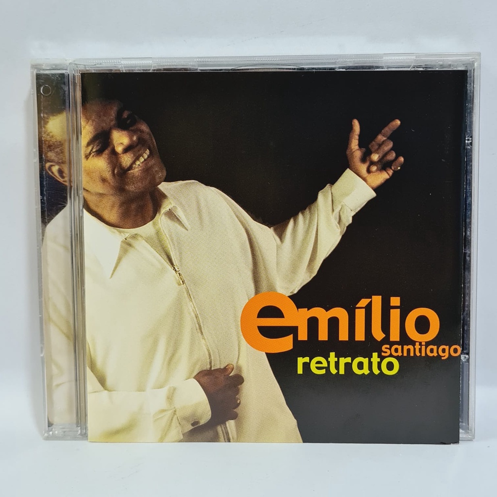 Cd Emílio Santiago - Retrato - 2001 - Original / Verdade Chinesa / Papel Marchê - Melhores Sucessos