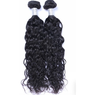 Aplique Cabelo Humano Natural Cacheado Na Tela 40cm - 50g