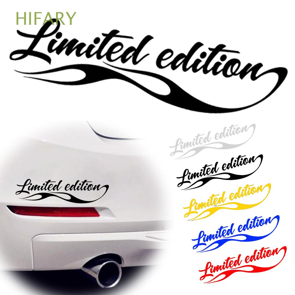 HIFARY Waterproof Vinyl Car-styling 16CM*4.2CM Black/White/Red 