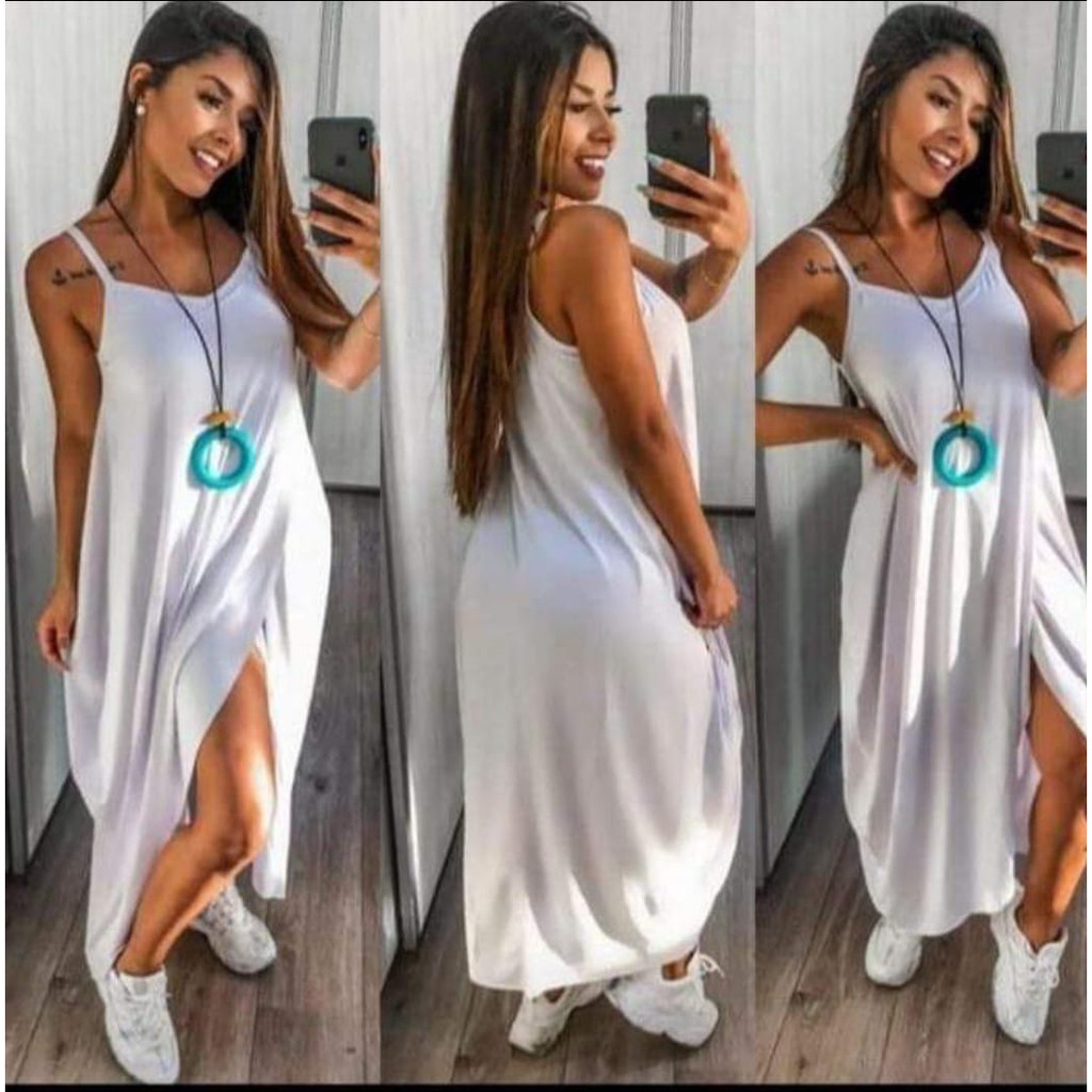 Vestido transpassado, viscolycra