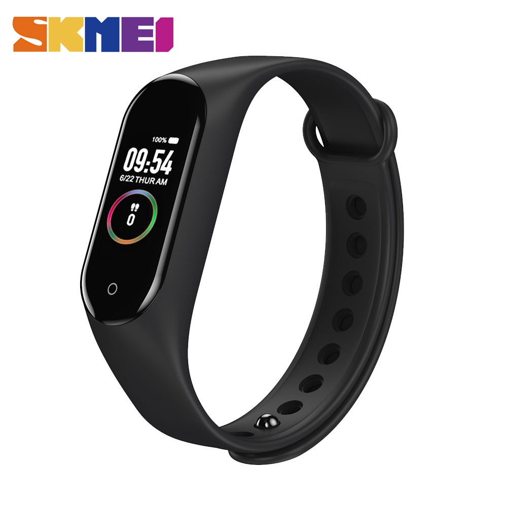 SKMEI Oficial Bozlun M4 Smart Bracelet Esportivo Pedômetro De Pressão Arterial Bluetooth Smartband IOS Android
