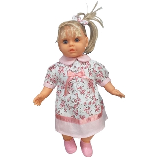 Boneca Flora Grande 70cm Fala 30 Frases Brinquedo Menina