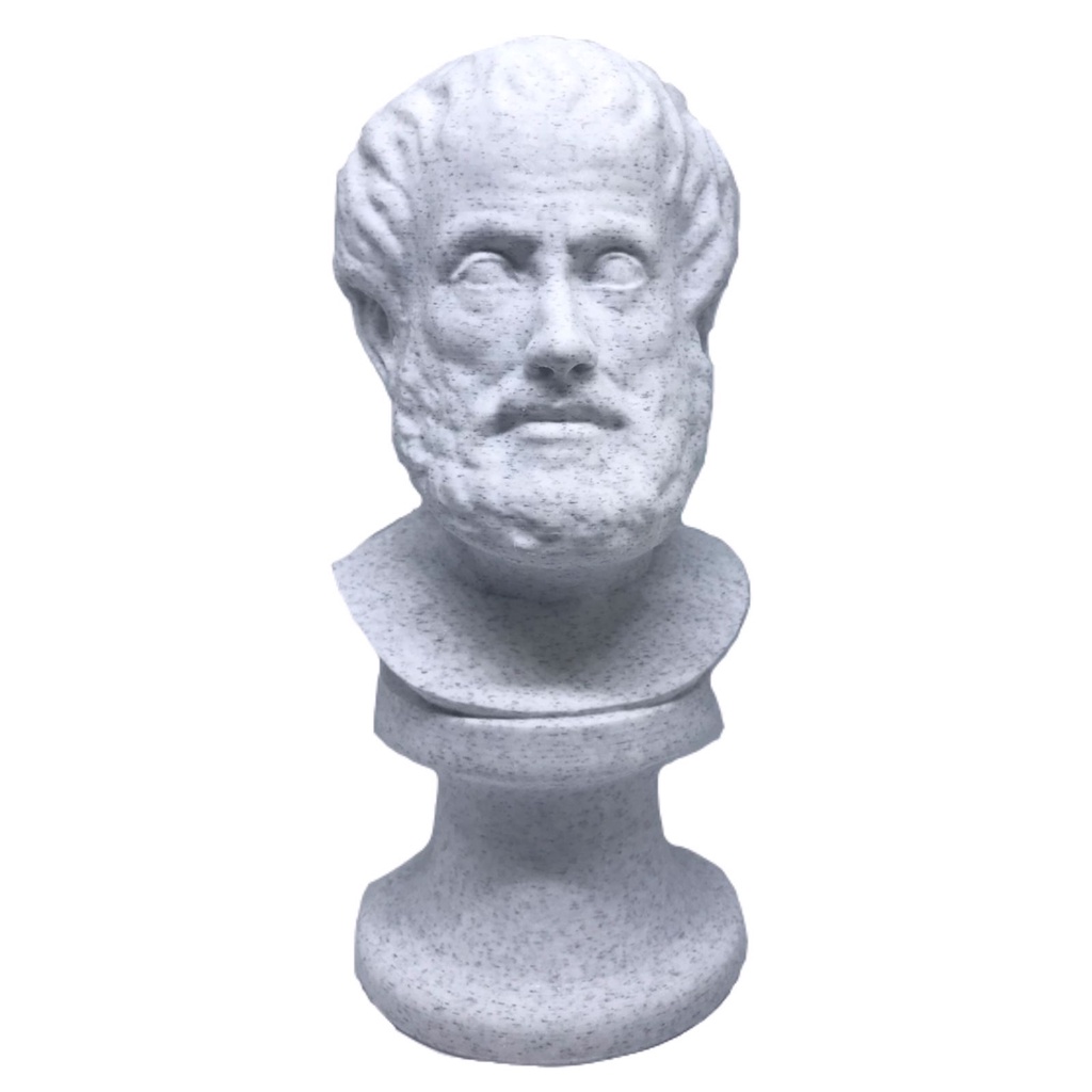 Escultura Busto Aristoteles Filósofo Grego - Impressão 3D
