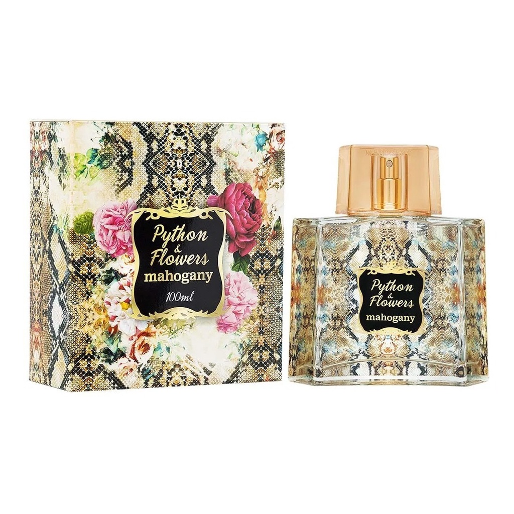 Mahogany Fragrancia Python & Flowers 100ml em Oferta na Shopee