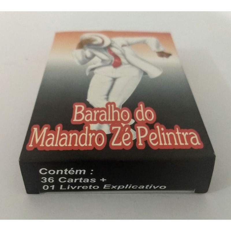 Baralho jogo de cartas Malandro Zé Pilintra umbanda candomblé religião