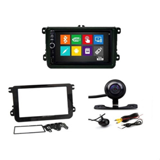 Multimídia Original Mp5 Tiguan Amarok + Moldura + Câm De Ré em Oferta na Shopee