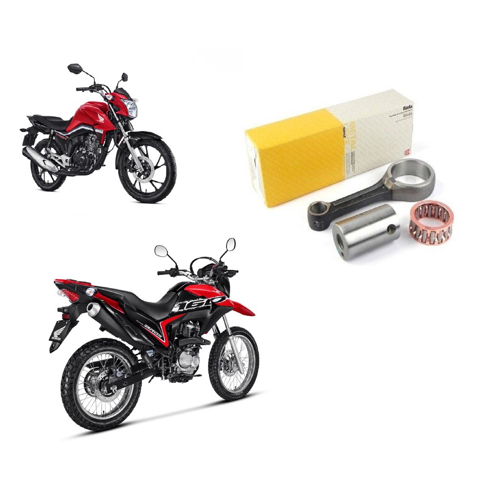 Biela Metal Leve Motor Cg Titan 160 Bros Fan Start Xre 190 BL9825