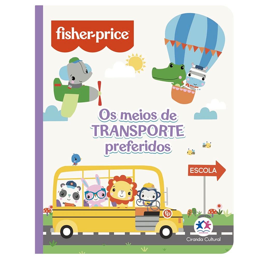 Livro Os Meios de Transportes Preferidos Fisher Price — R$ 24,35 em Shopee, 19% OFF