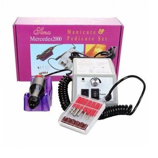 Lixadeira Elétrica Profissional Mercedes 2000 Manicure 110V