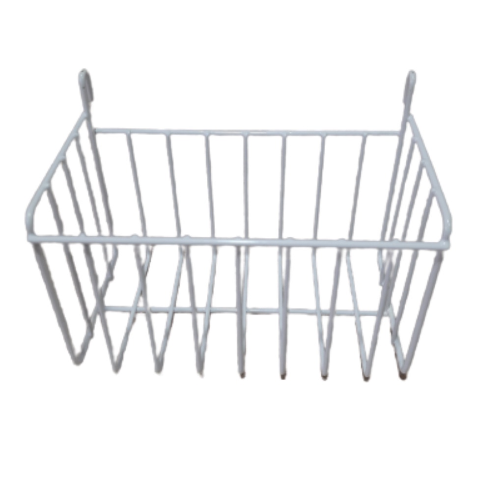 Cesto Telado Aramado P/ Memory Board Branco Shopee Brasil