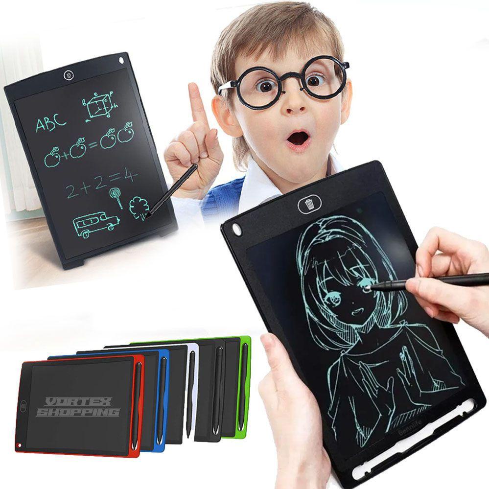 Lousa Digital 10 "Lcd Tablet Criança Desenho Tela Colorida