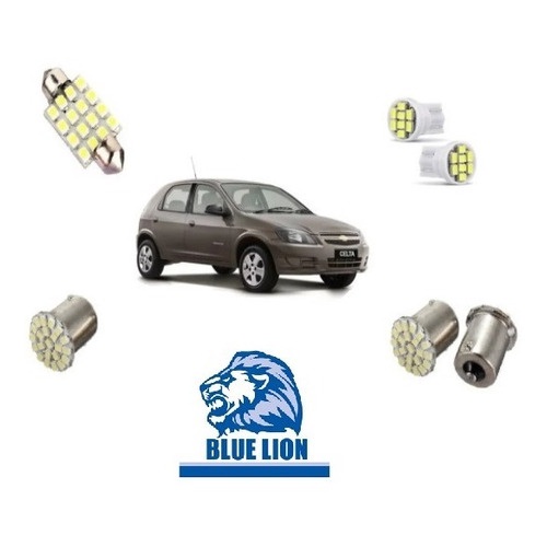 Chevrolet Celta Gm Kit Lâmpada Super Led Tipo Xenon