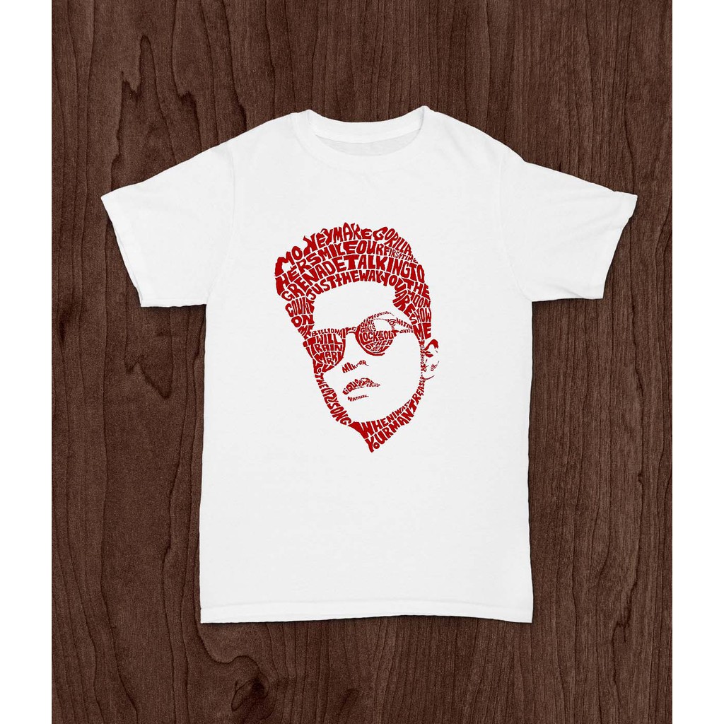 Camiseta Baby look Bruno Mars - Música - Show - Pop - Moda