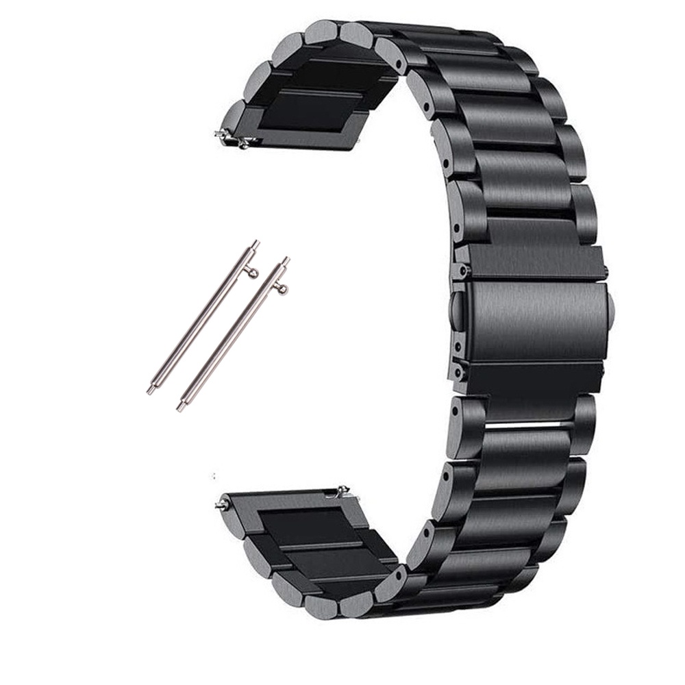 Pulseira para Smartwatch 20mm 3 Elos Relogio Inteligente Smartband Inox