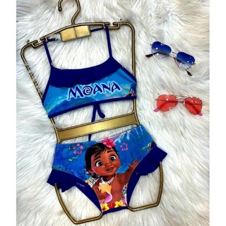 Biquíni Infantil com Babado de Personagens Moda Praia TIK TOK