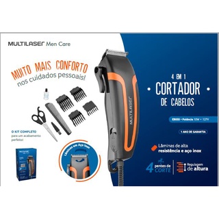 Máquina de cortar Cabelo 4 Em 1 127v - EB055