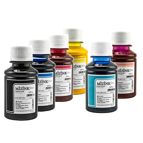 Kit De 100ml De Tinta Sublimática Mizink Para Epson 6 Ou 4 Cores Escorrega O Preço 5663