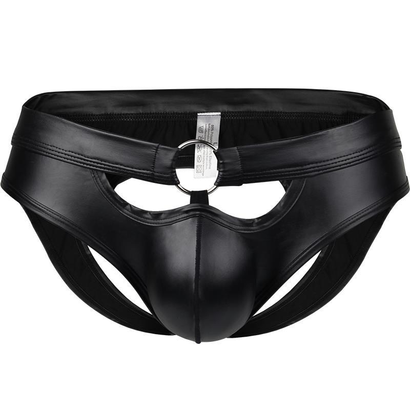 Homens Sexy Sem Costas Tangas Masculino Gay Pênis Bolsa Erótico G Cordas Homem Cuecas De Couro Do Plutônio Dos Jockstrap