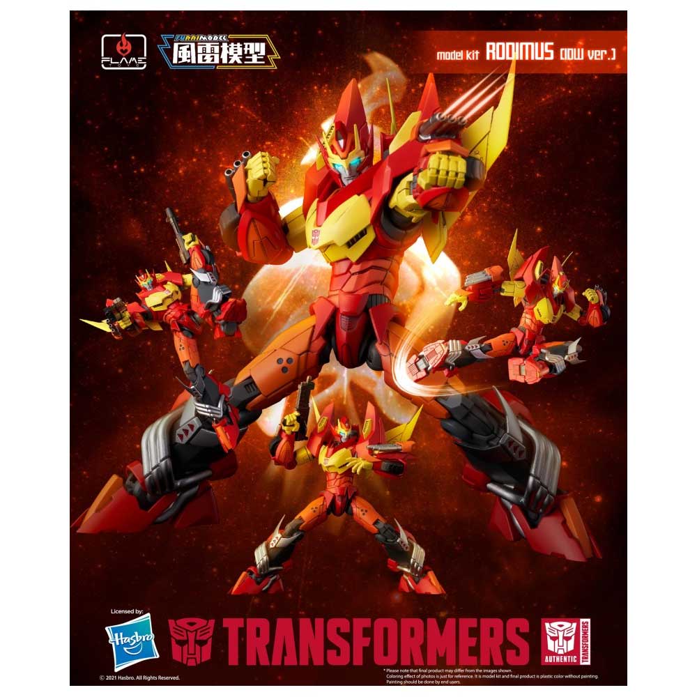 FLAME TOYS Transformers Rodimus IDW MODEL KIT Shopee Brasil