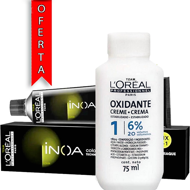 ESCOLHA A COR - Tintura Coloração Inoa® Loreal 60g Tinta Sem Amonia e ...