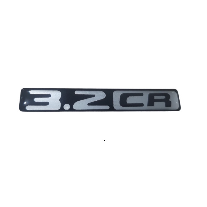 Emblema 3.2 Cr Resinado Para L200 E Triton Mitsubishi