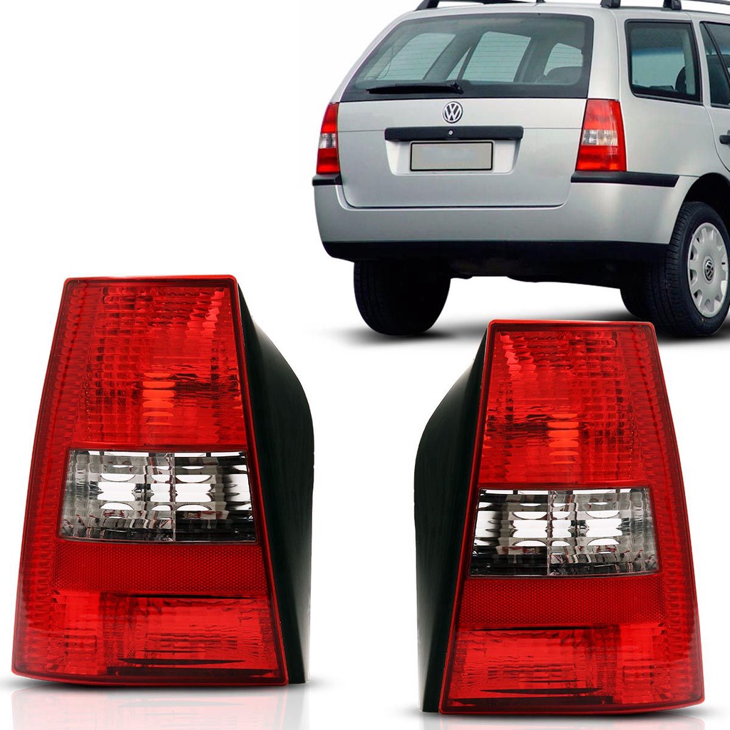 Par Lanterna Parati G3 2003 2004 2005 Fase 2 Fumê - Spare Parts and Accessories for Vehicles