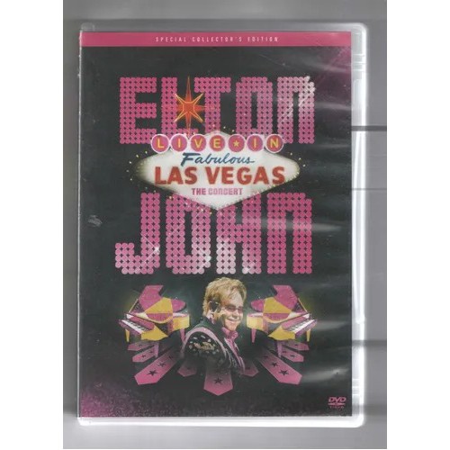 Dvd Elton John - Live In Las Vegas! ( 178 )