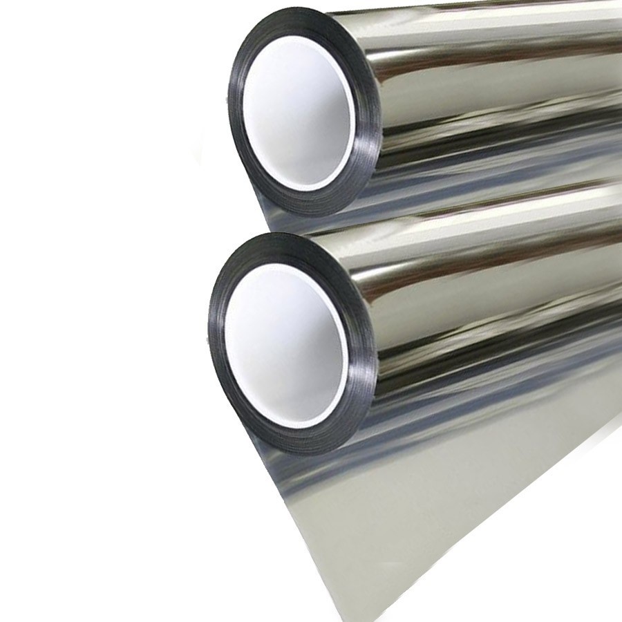 Película Insulfilm Prata Espelhada Poliéster profissional em Oferta na Shopee