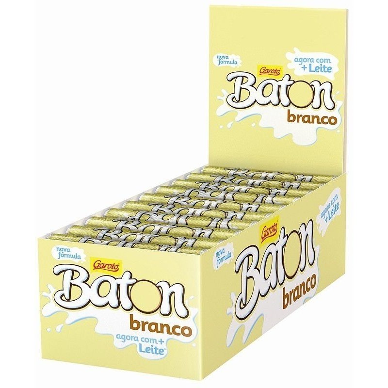 Chocolate Branco Baton C/30un 16gr - Garoto