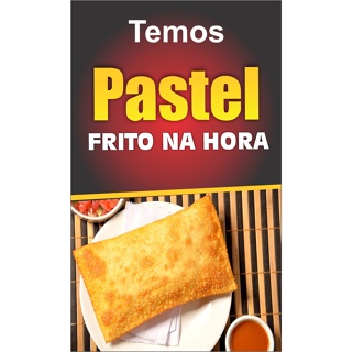 Banner Pastel Feito na Hora em Oferta na Shopee