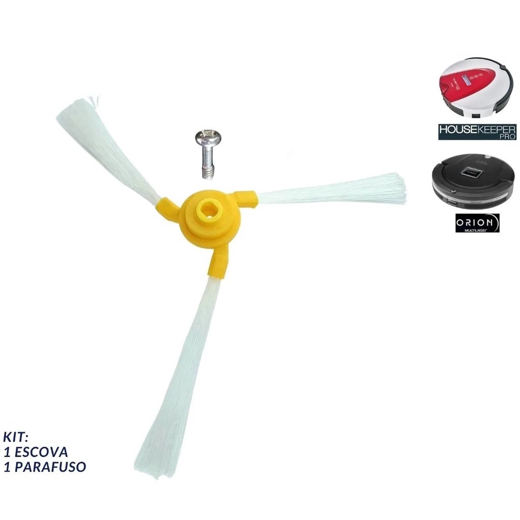 Escova Para Robô Aspirador polishop Housekeeper Pro Orion Ho042