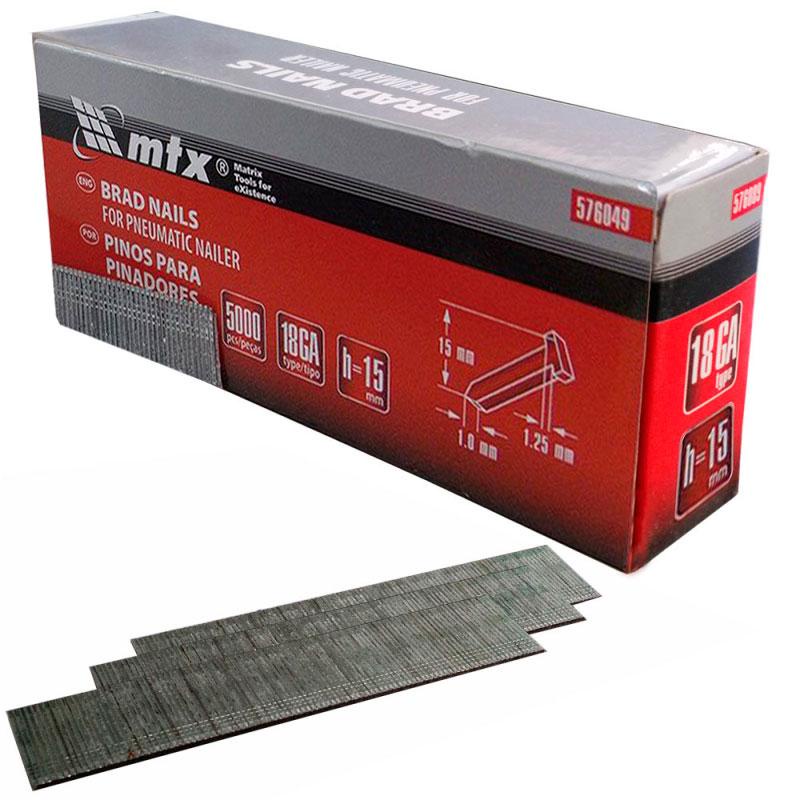 Pinos para Pinador Pneumático F-15 c/ 5000 Peças MTX em Oferta na Shopee