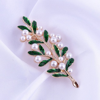 Broche Feminino Vintage De Alta Qualidade De Árvore/Pérola/Pin/Para Presente/Ano Novo/Bijuteria De Designer