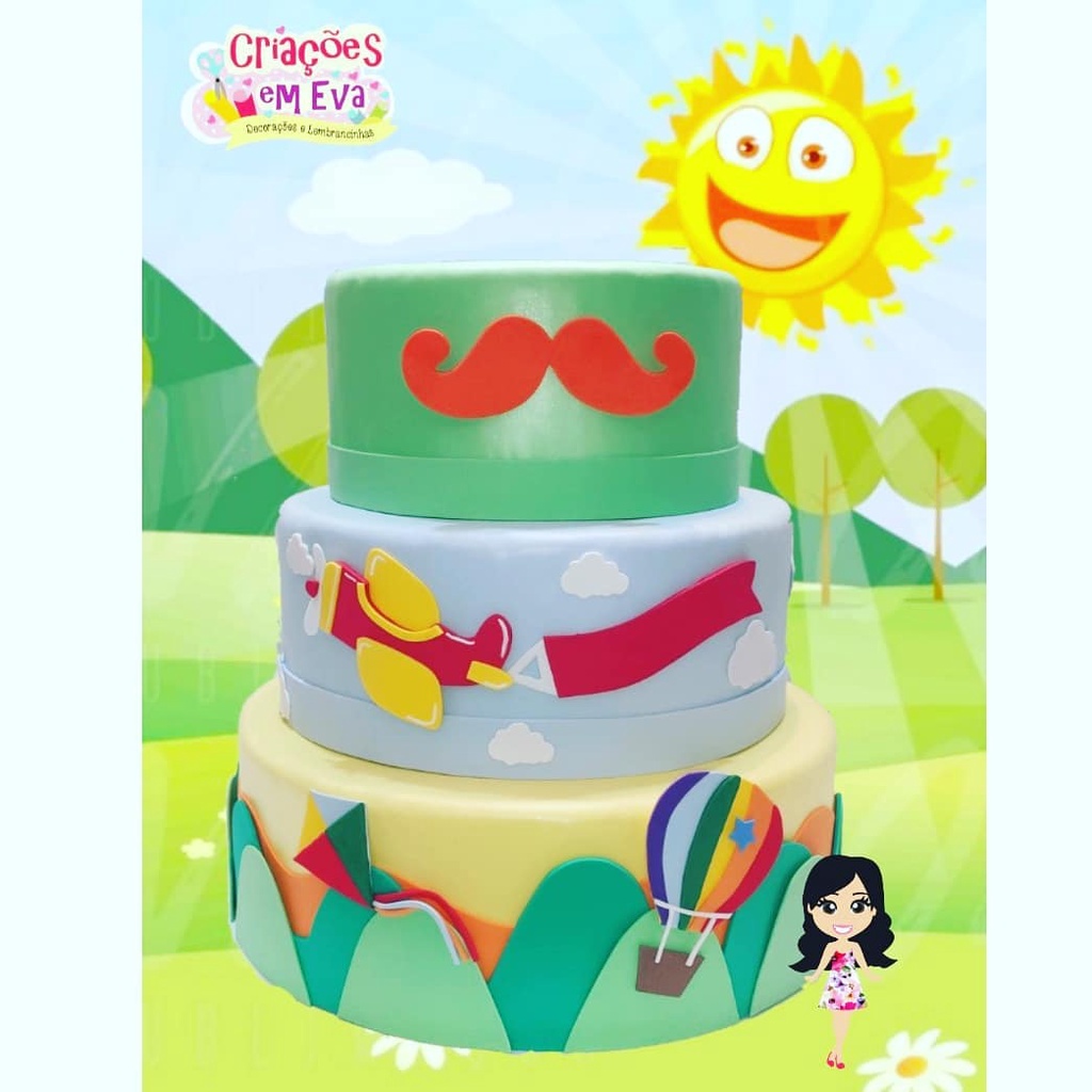 Bolo Fake Mundo Bita