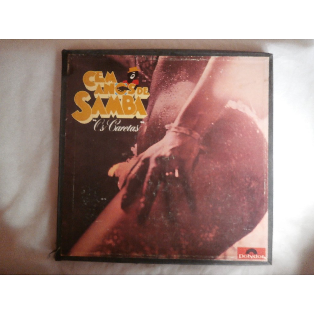 Box 3 Lps Os Caretas - Cem Anos De Samba, Com Livreto, Vinil