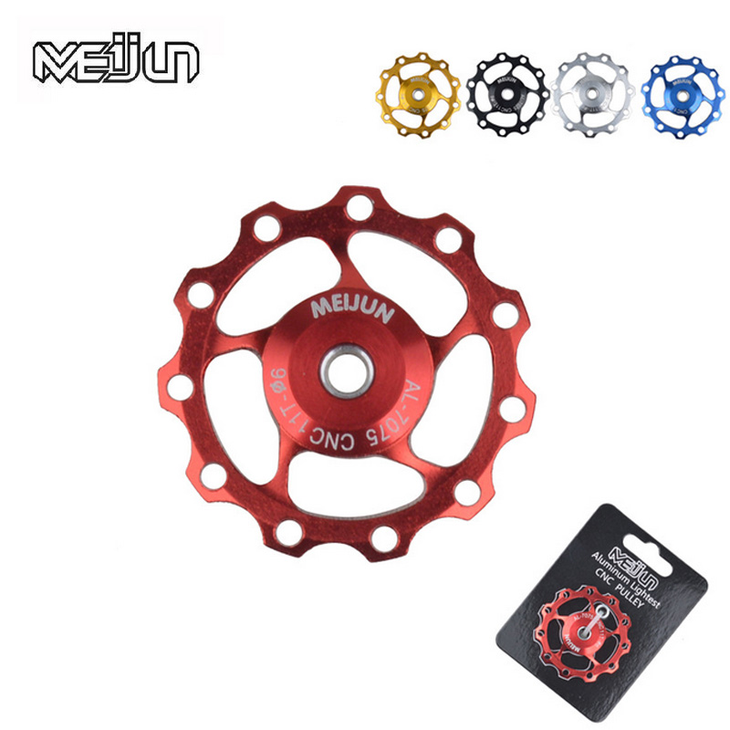 1PC 11T/13T Bikes Guide Rear Derailleur Roller Idler Pulley bearing Jockey Wheel Bicycles Parts