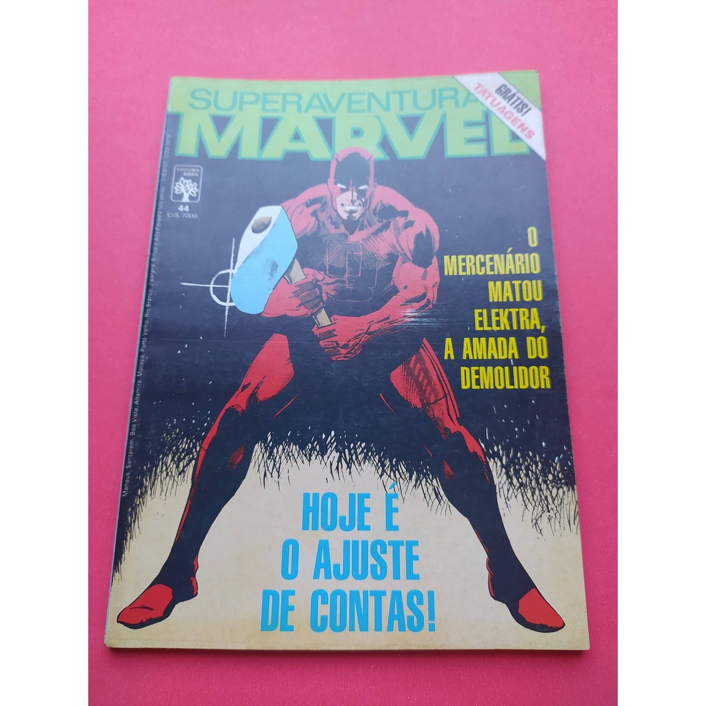 Superaventuras Marvel nº 44, Ed. Abril